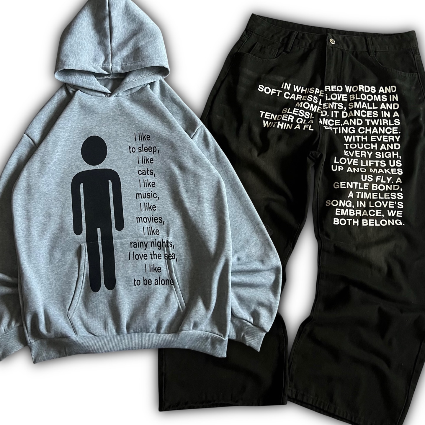 Men'S Fashion Y2K - Мужские и женские джинсы с американским