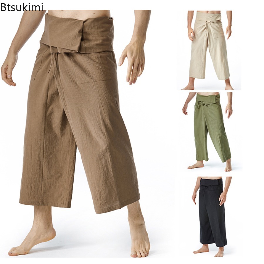 Mens Fashion Trend 2026 - Модные мужские брюки-карго в тайском стиле