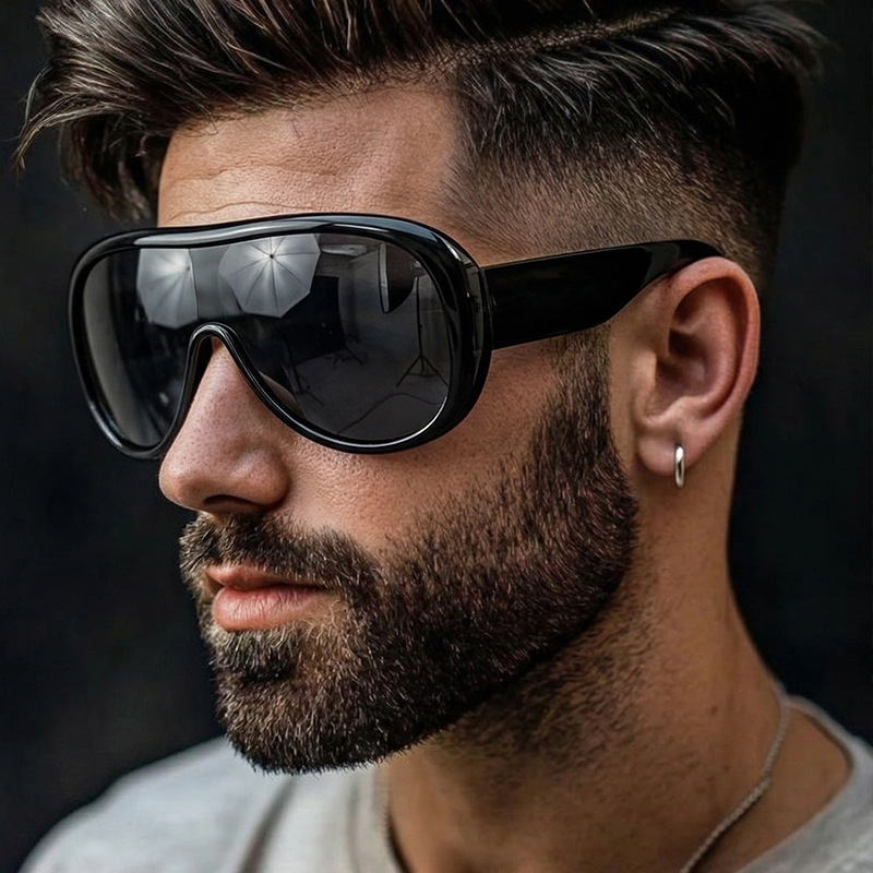 Men'S Fashion Y2K - Солнцезащитные очки-котушки Y2K в стиле ретро,