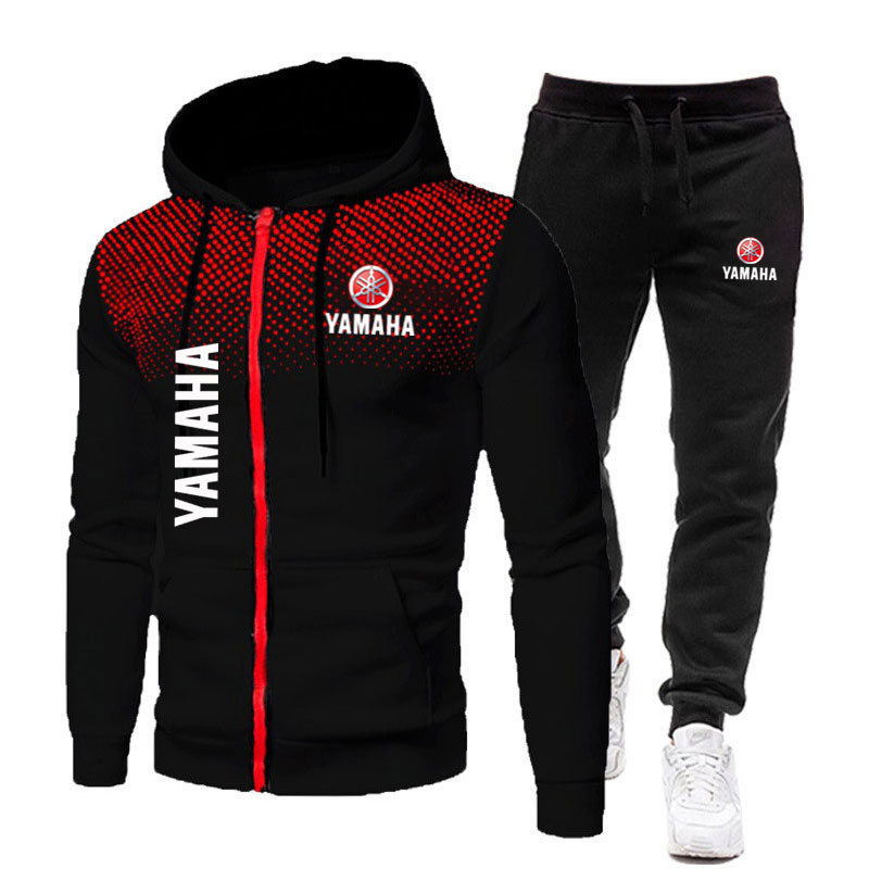 Men'S Fashion Hoodies - Мужские комплекты Yamaha с логотипом, модные