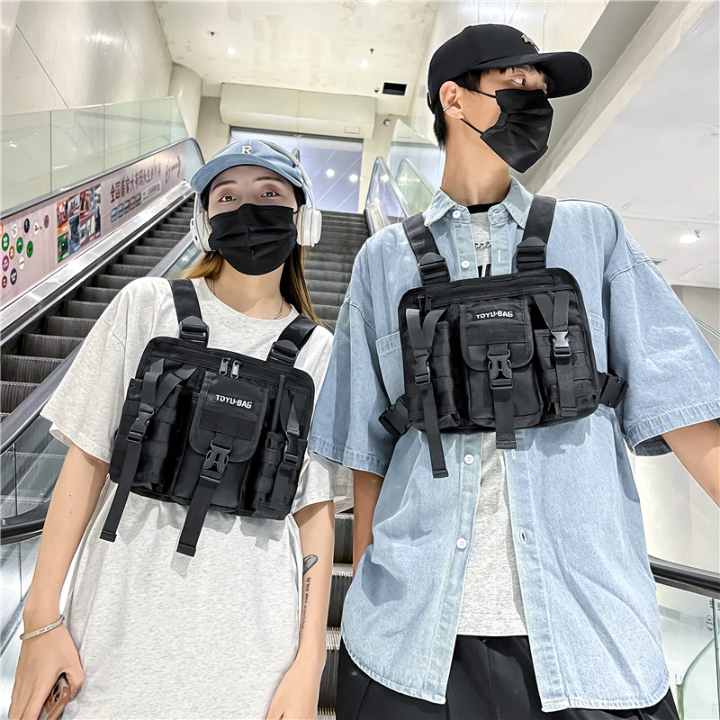 Tactical Vest Men - Уличная женская нагрудная сумка в стиле