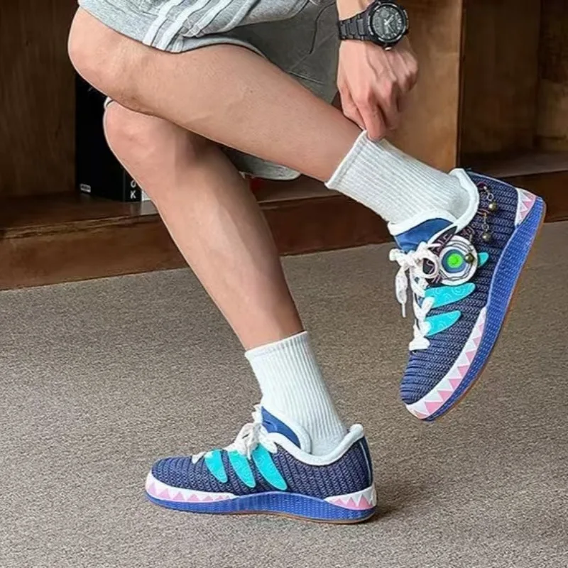 Mens Fashion Trainers 2025 - Весенние модные оранжевые мужские дизайнерские кроссовки