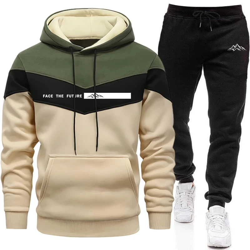 Men'S Fashion Hoodies - Мужской спортивный костюм: модная повседневная толстовка