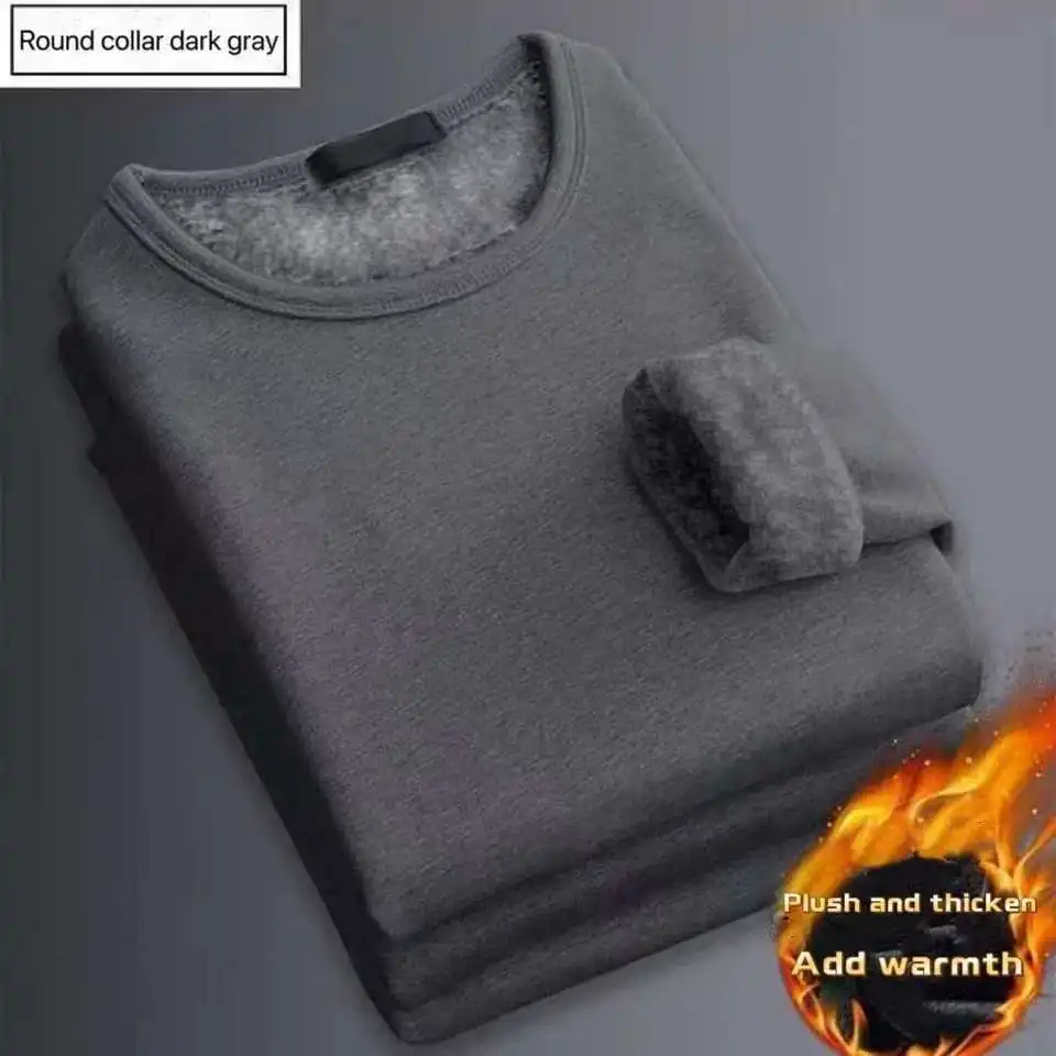 Mens Fashion Top - Зимняя мужская термофутболка с длинными рукавами,