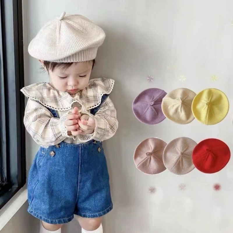 Beanie Winter Hat - Новое поступление, вязаный детский берет, модная