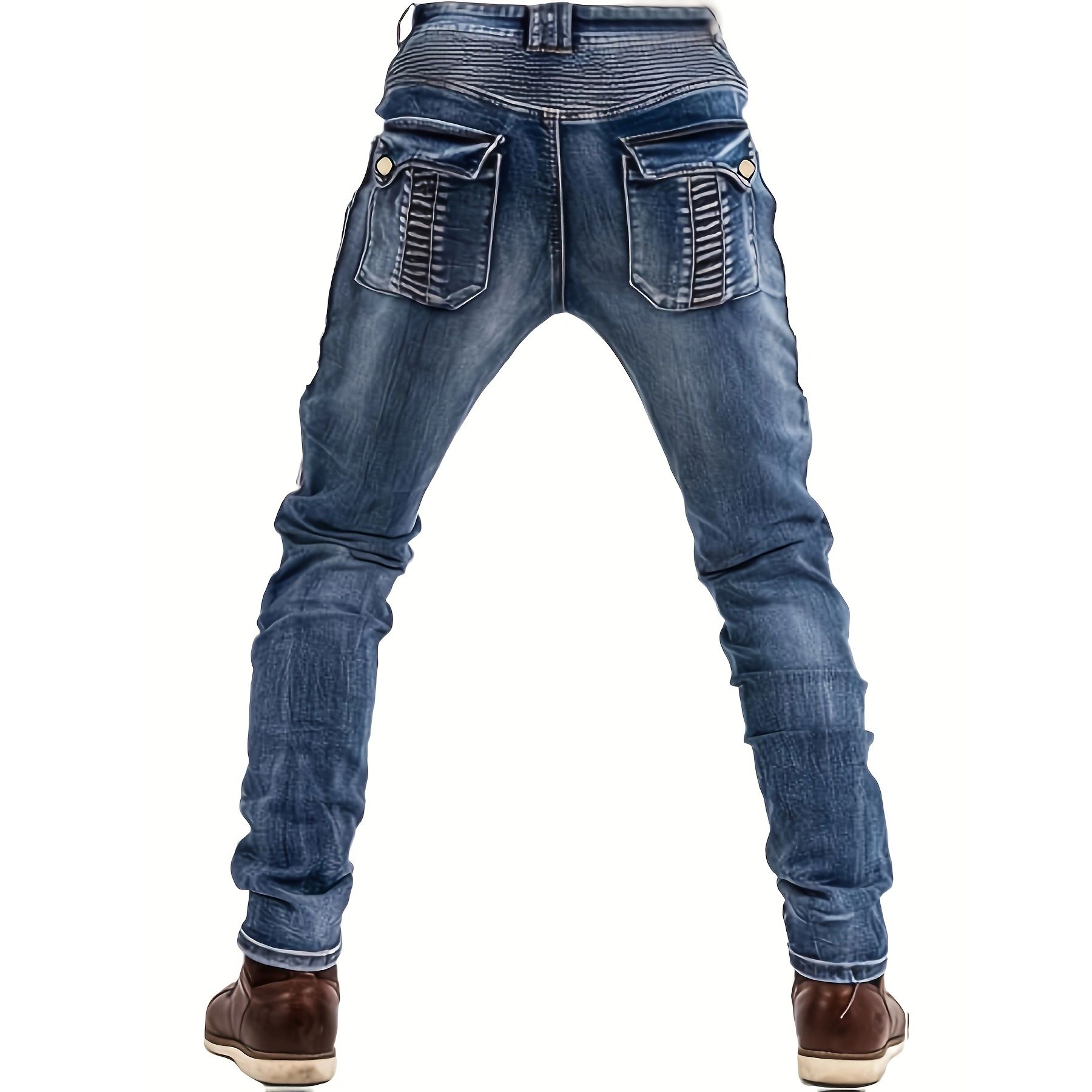 Мужские новые четырехсезонные  – обзор и цена Men'S Fashion Jeans 2025