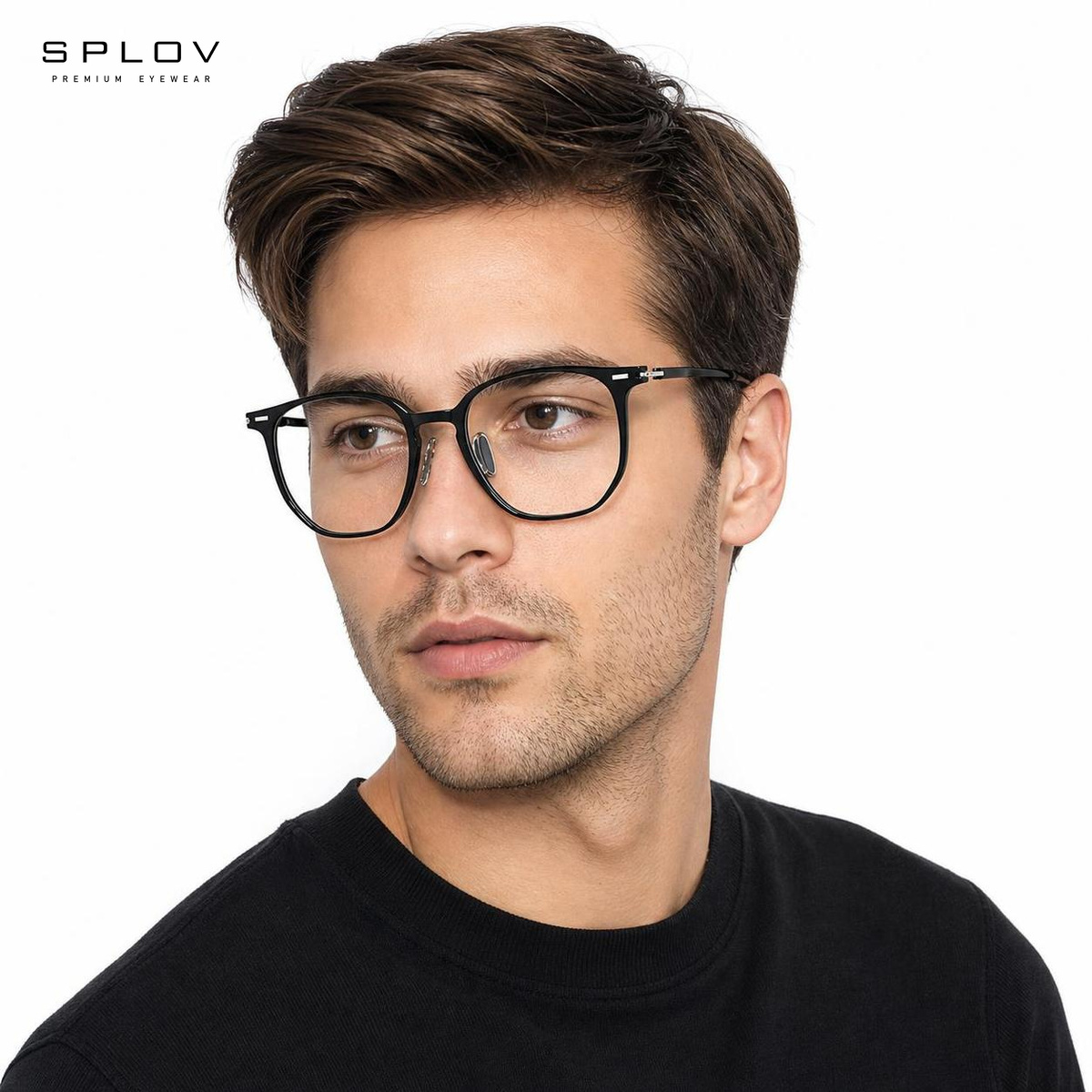 Легкие оверсайз-очки с квадрат – обзор и цена Men'S Fashion Non Prescription Glasses