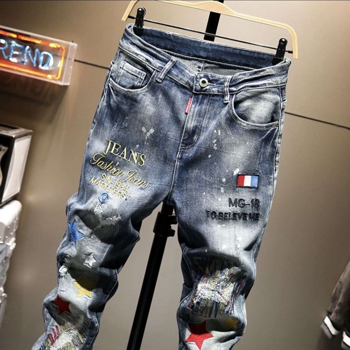 Высококачественные рваные джин – обзор и цена Men'S Fashion Jeans 2025