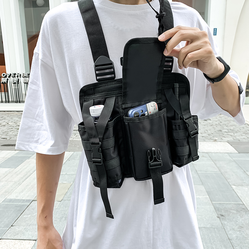 Уличная женская нагрудная сумк – обзор и цена Tactical Vest Men