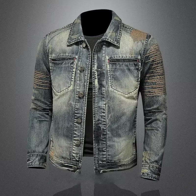 2025 зимняя джинсовая куртка м – обзор и цена Men'S Fashion Jeans 2025