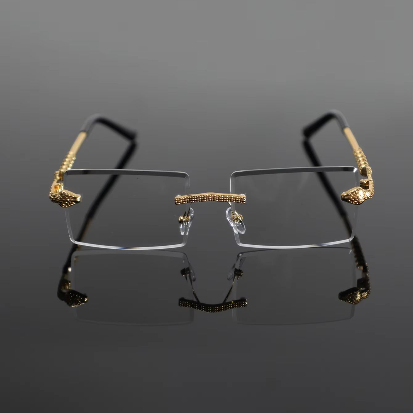 1 пара мужских металлических п – обзор и цена Men'S Fashion Non Prescription Glasses