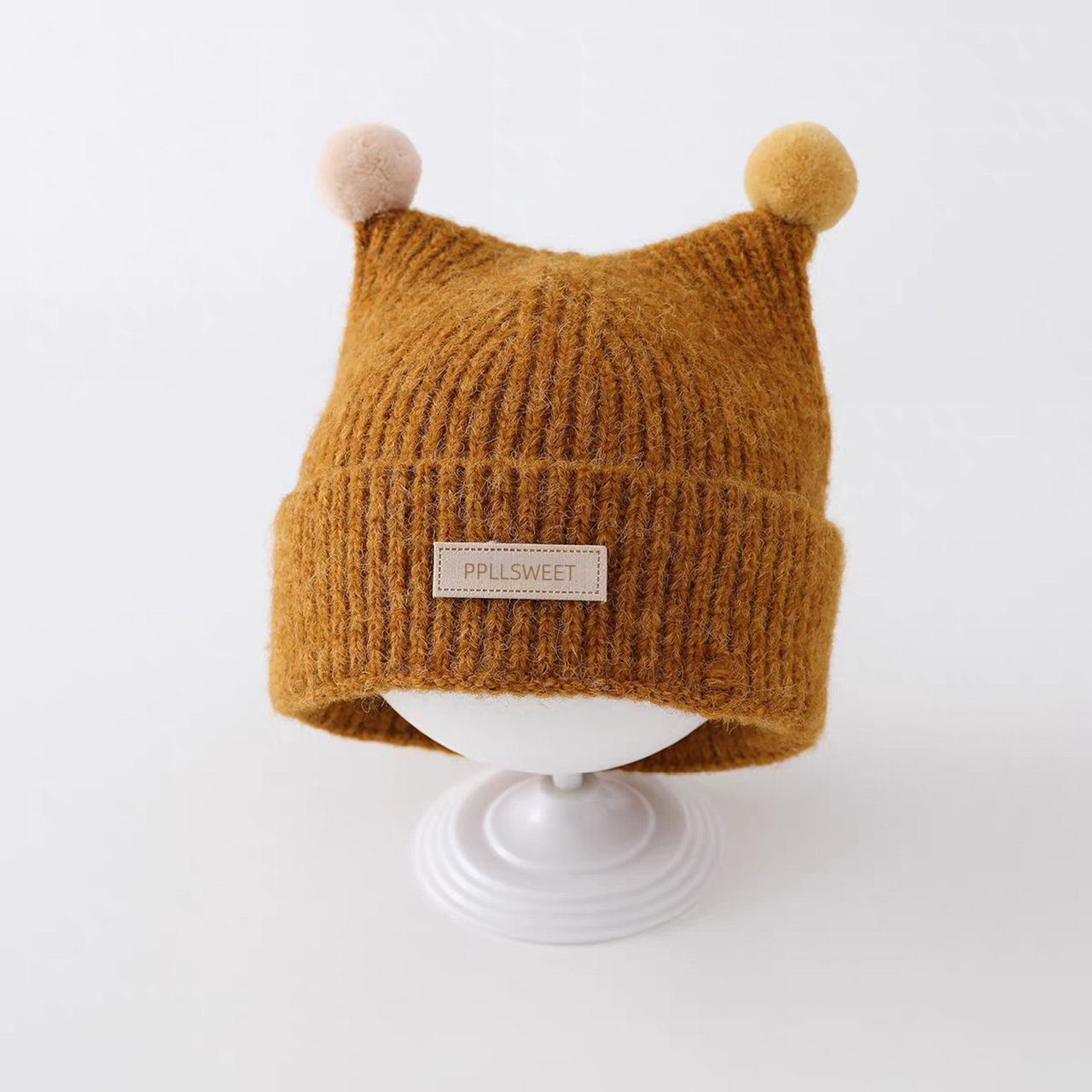 Вязаная шапка для малышей 1-4  – обзор и цена Beanie Winter Hat