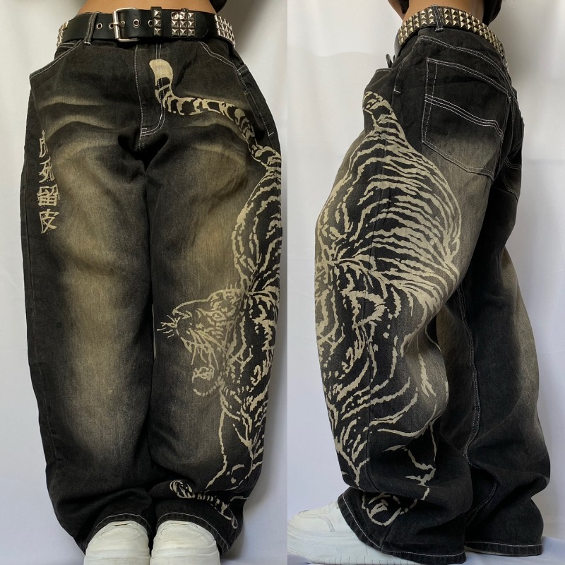2025 модные новые мешковатые д – обзор и цена Men'S Fashion Jeans 2025