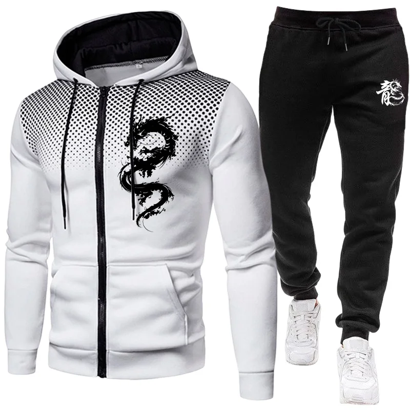 Мужской модный комплект с прин – обзор и цена Men'S Fashion Hoodies