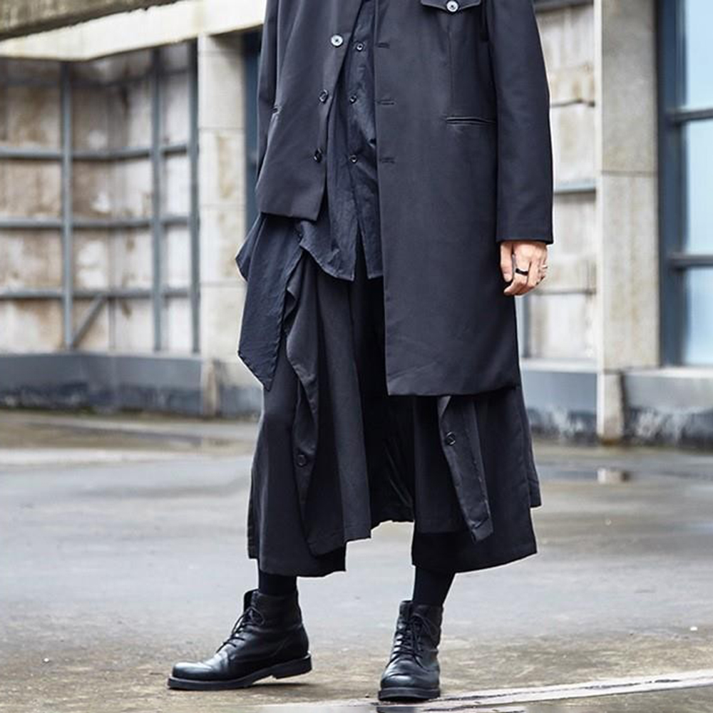 Готические темные брюки Y2K с  – обзор и цена Mens Fashion Trend 2026