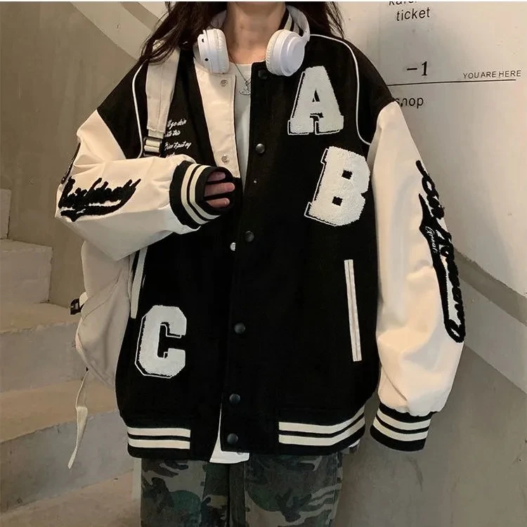 Y2k куртка-бомбер из овечьей ш – обзор и цена Varsity Jacket Letterman