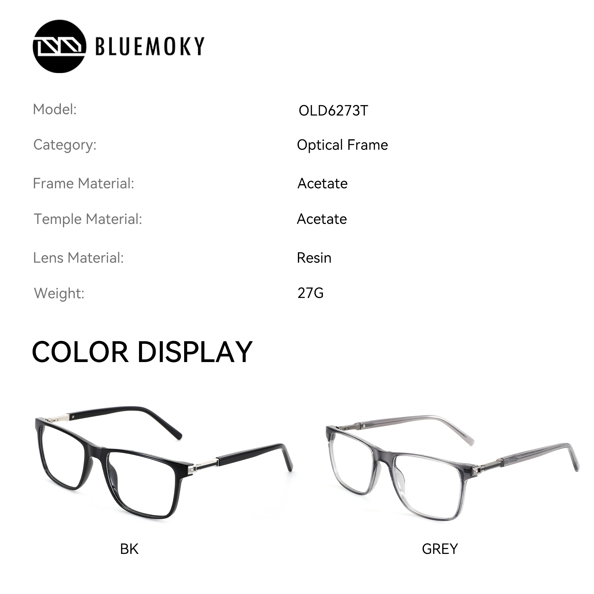 Оправа для очков BLUEMOKY Fash – обзор и цена Men'S Fashion Non Prescription Glasses