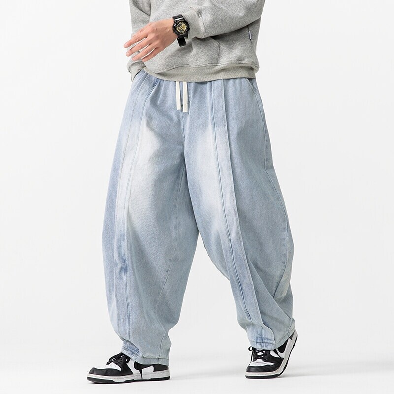 2025 Новые винтажные шаровары, – обзор и цена Men'S Fashion Jeans 2025