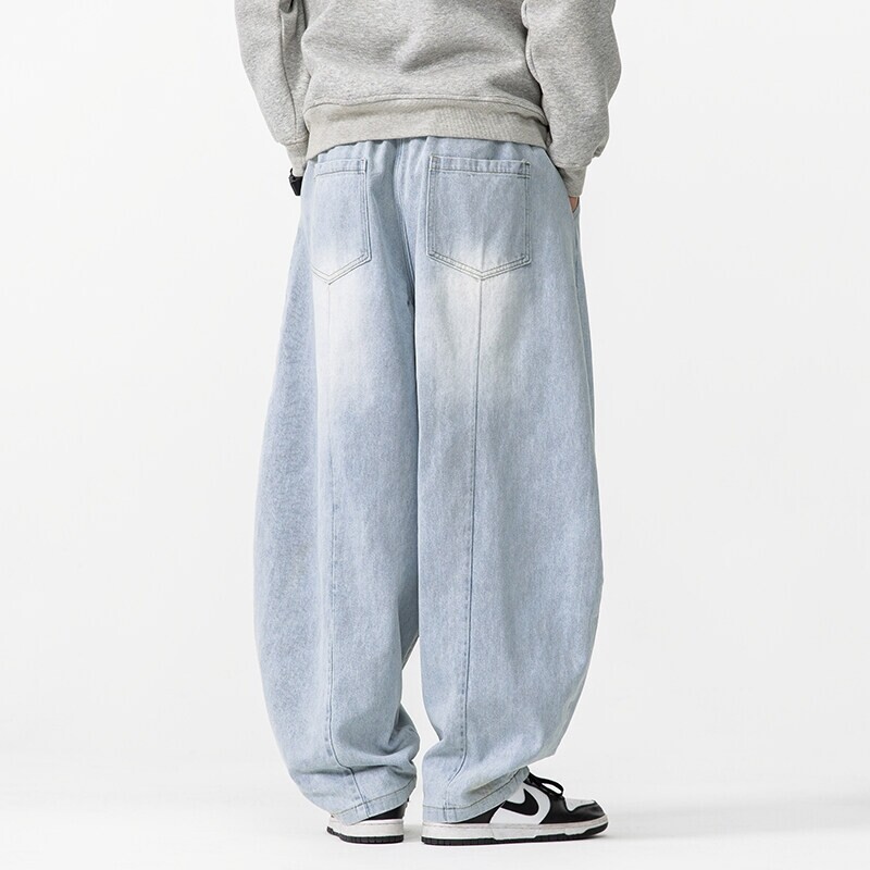 2025 Новые винтажные шаровары, – обзор и цена Men'S Fashion Jeans 2025