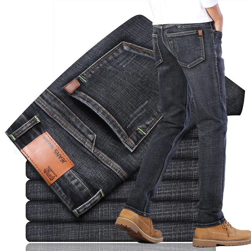 2025 мужские новые классически – обзор и цена Men'S Fashion Jeans 2025
