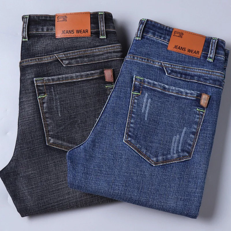 2025 мужские новые классически – обзор и цена Men'S Fashion Jeans 2025