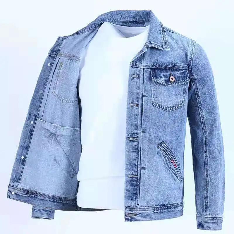 GELITAYIN Мужские джинсовые па – обзор и цена Men'S Fashion Light Jacket