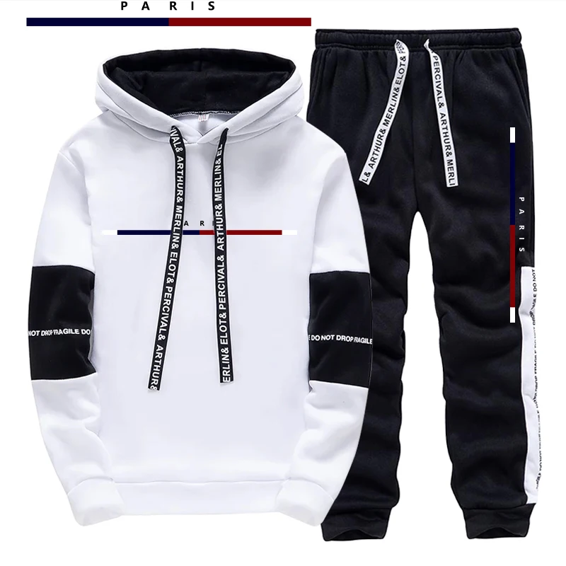 Мужской комплект с принтом в п – обзор и цена Men'S Fashion Hoodies